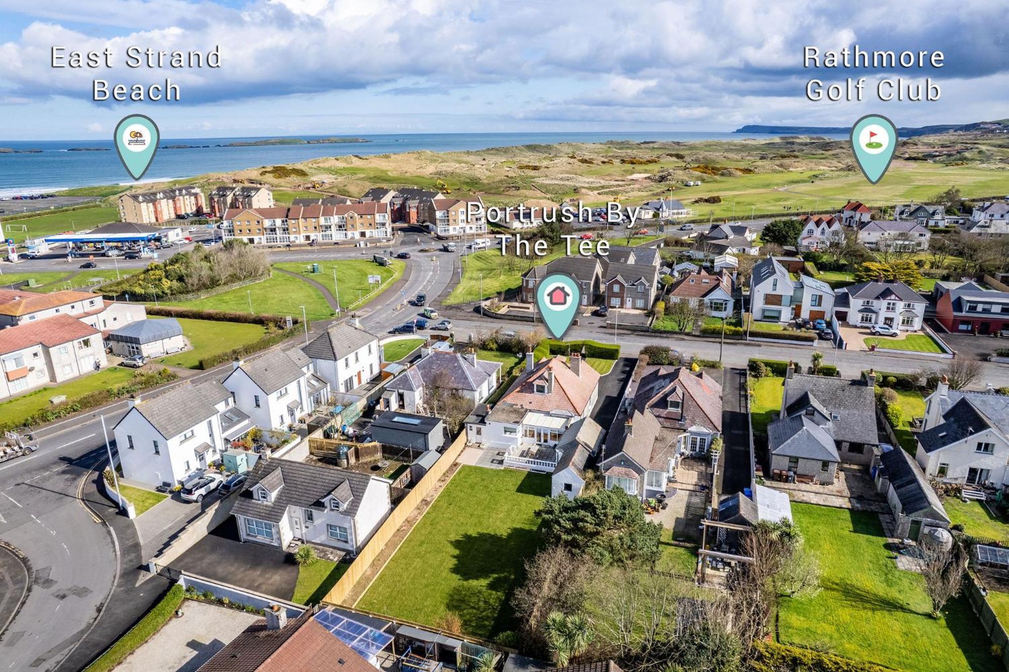 Portrush By The Tee Villa Kültér fotó